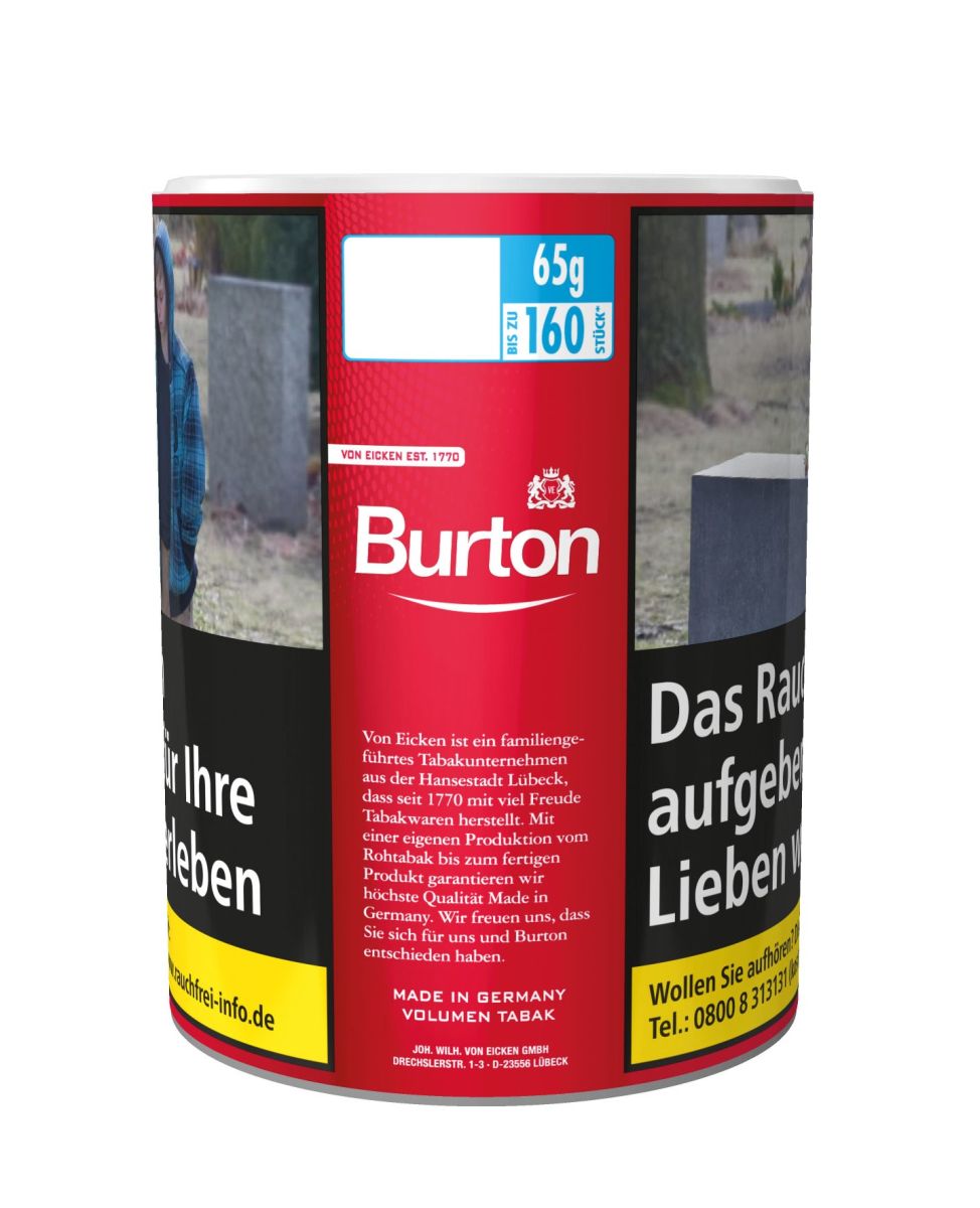 Burton Burton Volumen Tabak Red XL-Size bei www.Tabakring.de kaufen