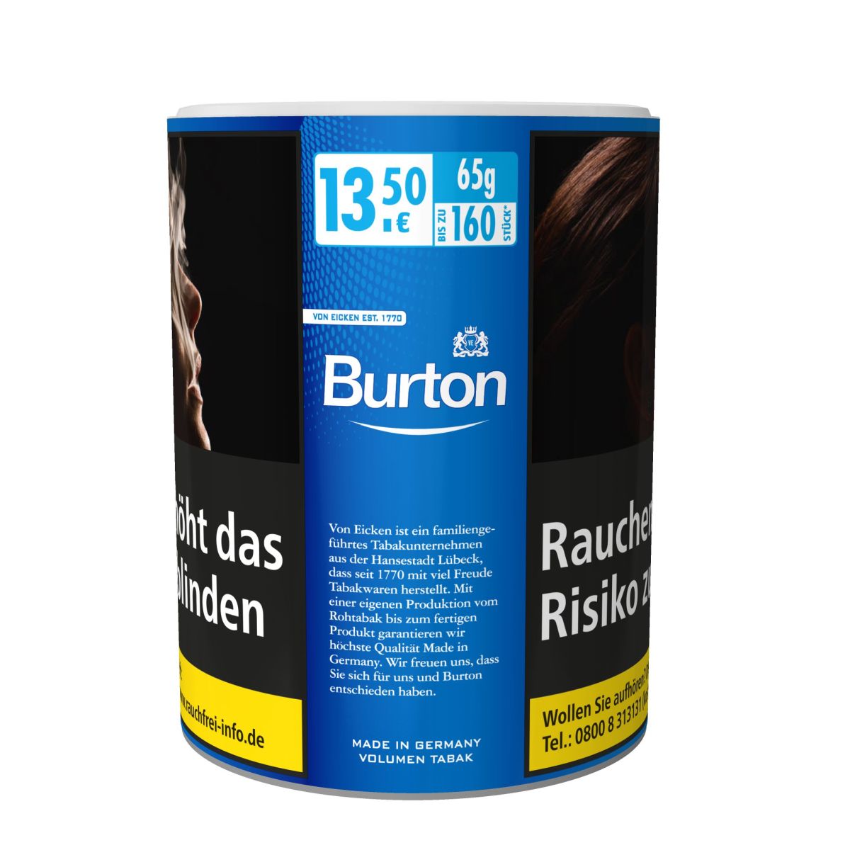 Burton Burton Volumen Tabak Blue XL-Size bei www.Tabakring.de kaufen