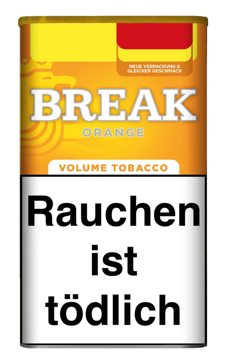 Break Break Orange Volumentabak bei www.Tabakring.de kaufen