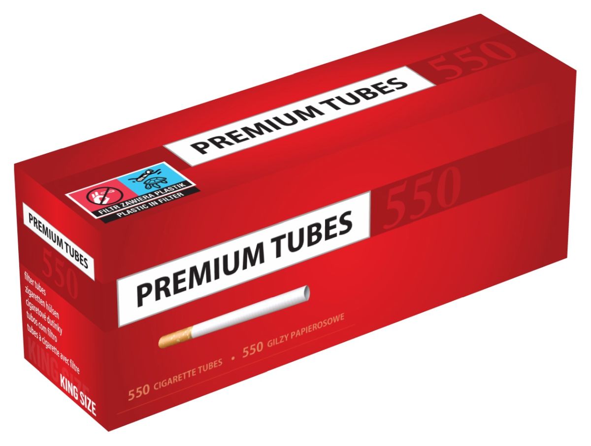 Diverse Premium Tubes Filterhülsen bei www.Tabakring.de kaufen