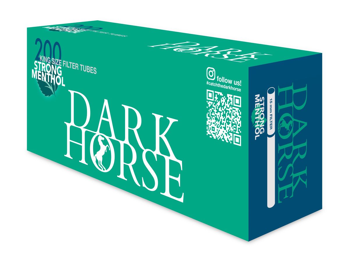 Dark Horse Dark Horse Strong Menthol Hülsen bei www.Tabakring.de kaufen