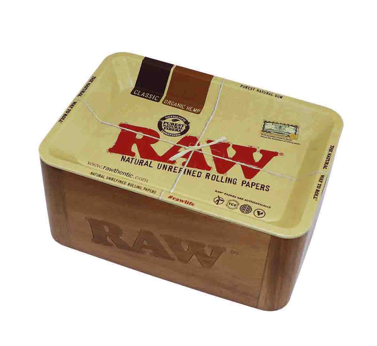 RAW RAW Wooden Cache Box Mini (18x12,5cm) bei www.Tabakring.de kaufen