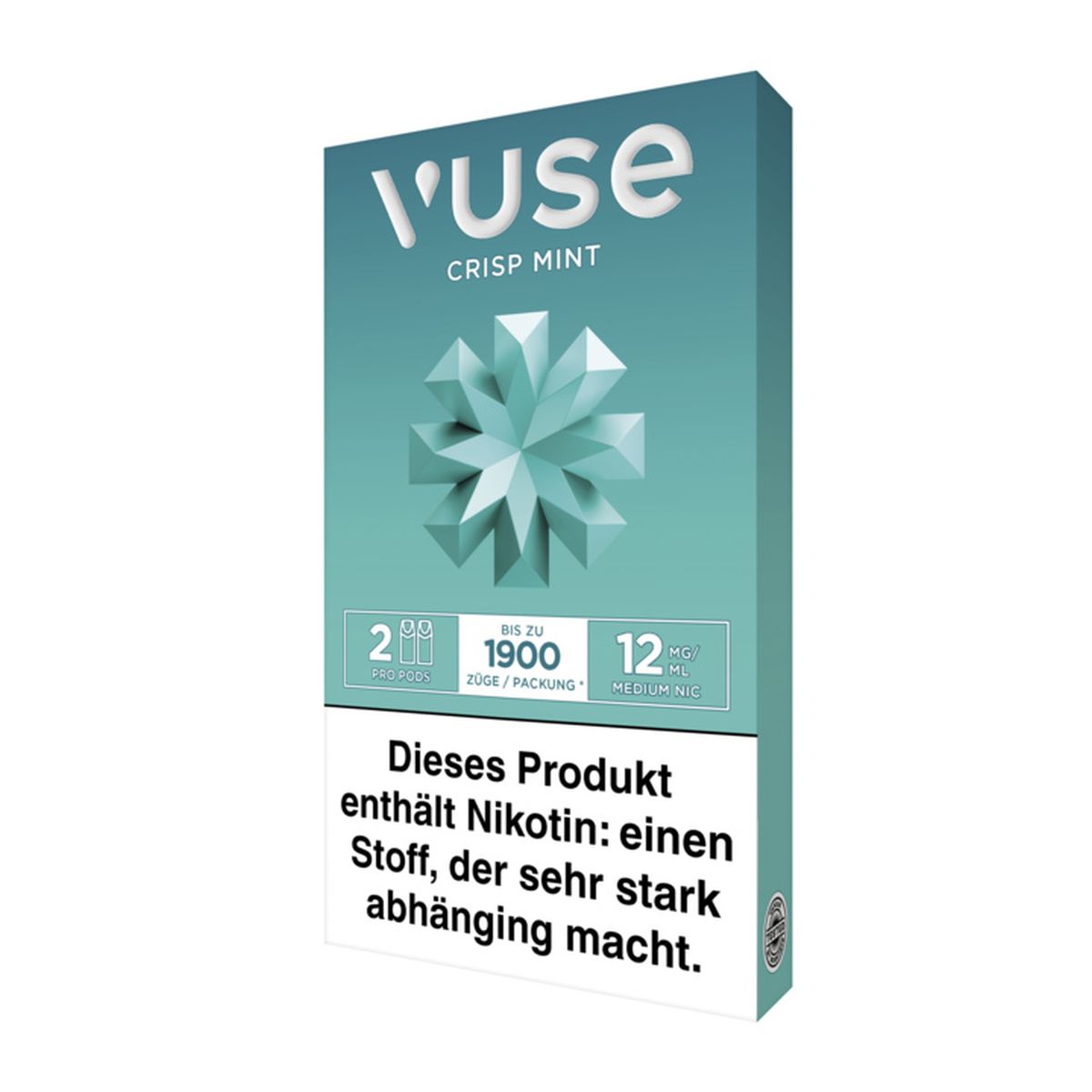 Vuse Vuse ePod (Pro Caps) Crisp Mint Nic Salts 12mg Nikotin 1,9ml bei www.Tabakring.de kaufen