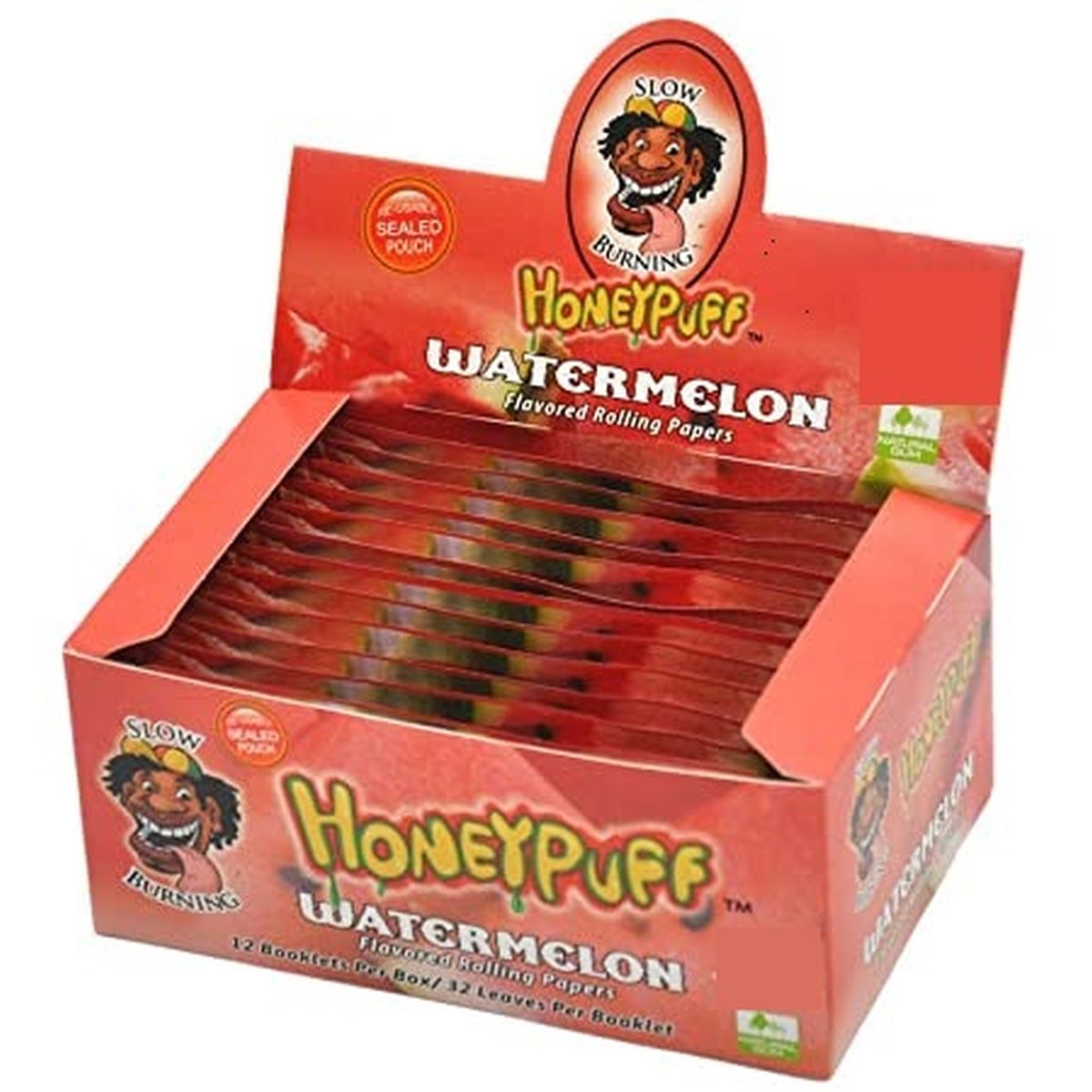 Honeypuff Drehpapier Honeypuff KS Watermelon-Aroma 32 Blatt bei www.Tabakring.de kaufen