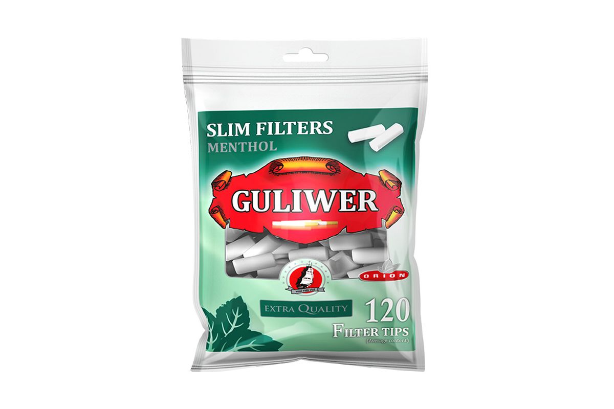 Guliwer Guliwer Slim Menthol Filter Tips 6mm bei www.Tabakring.de kaufen