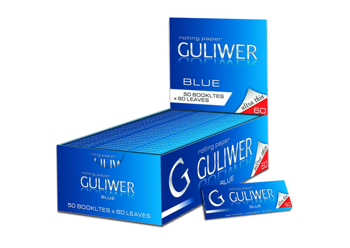 Guliwer Guliwer Blue Zigarettenpapier kurz bei www.Tabakring.de kaufen