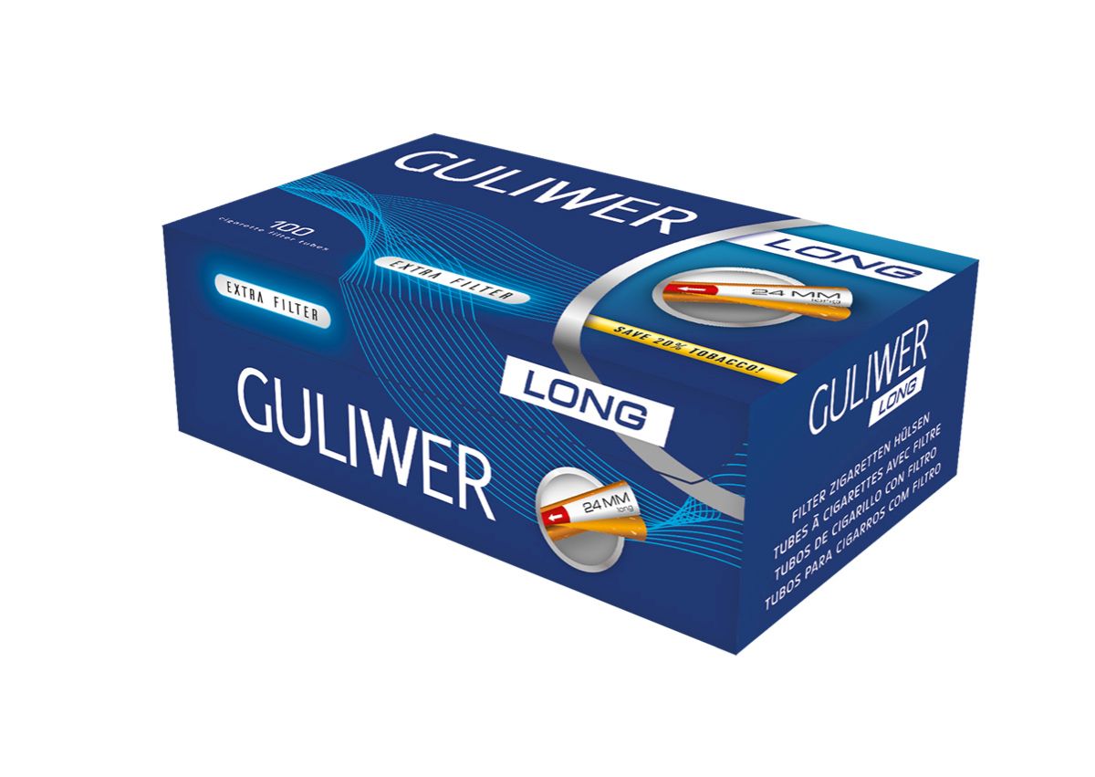 Guliwer Guliwer Extra Long Filter Zigarettenhülsen bei www.Tabakring.de kaufen