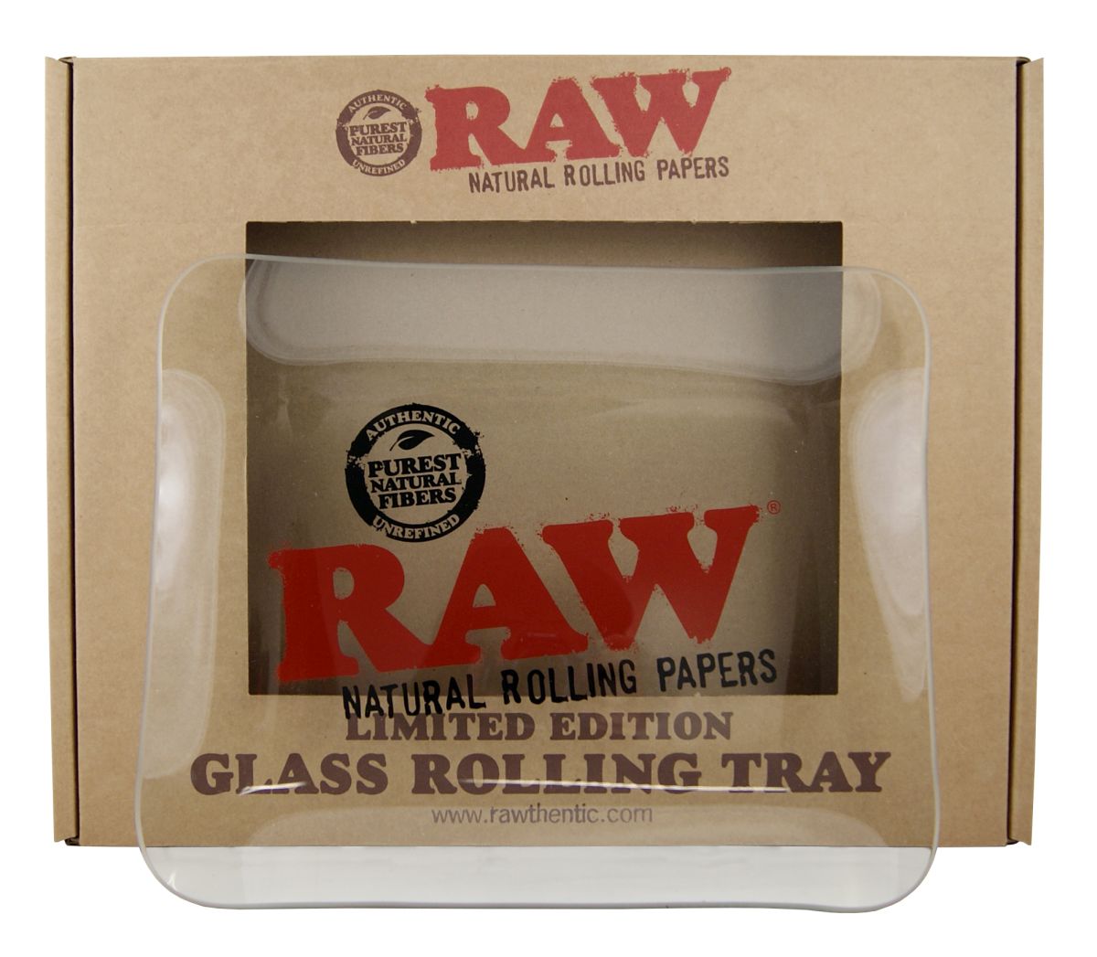 RAW RAW Glass Rolling Tray Drehtablett 32x25x3cm bei www.Tabakring.de kaufen
