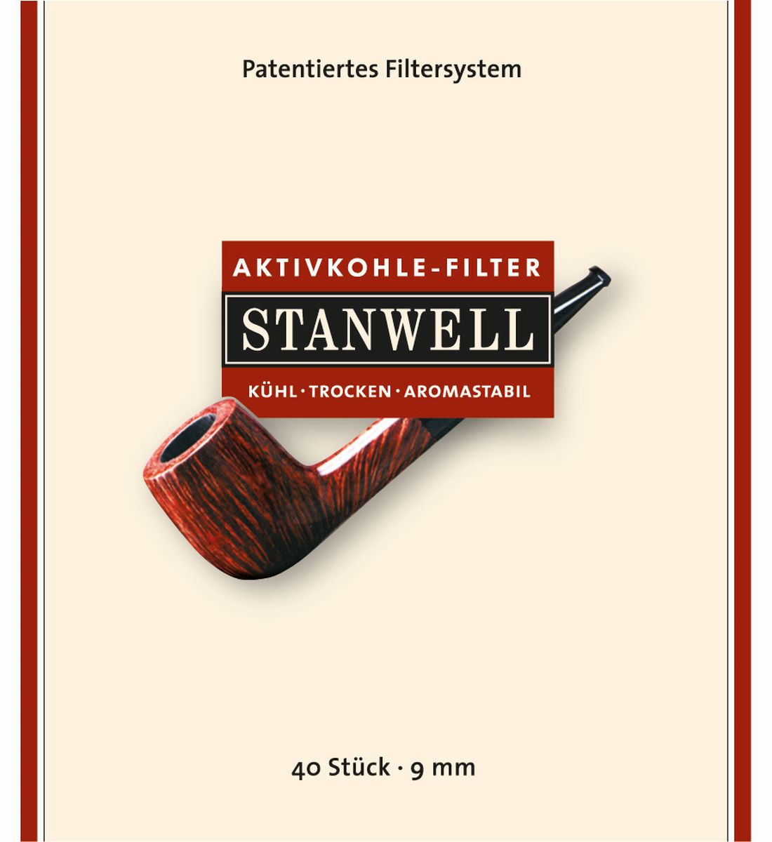 Stanwell Stanwell Aktivkohle Pfeifenfilter 9mm bei www.Tabakring.de kaufen