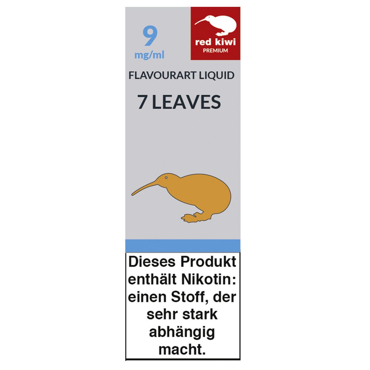 Red Kiwi Red Kiwi Flavourart Liquid 7 Leaves 9mg Nikotin/ml bei www.Tabakring.de kaufen