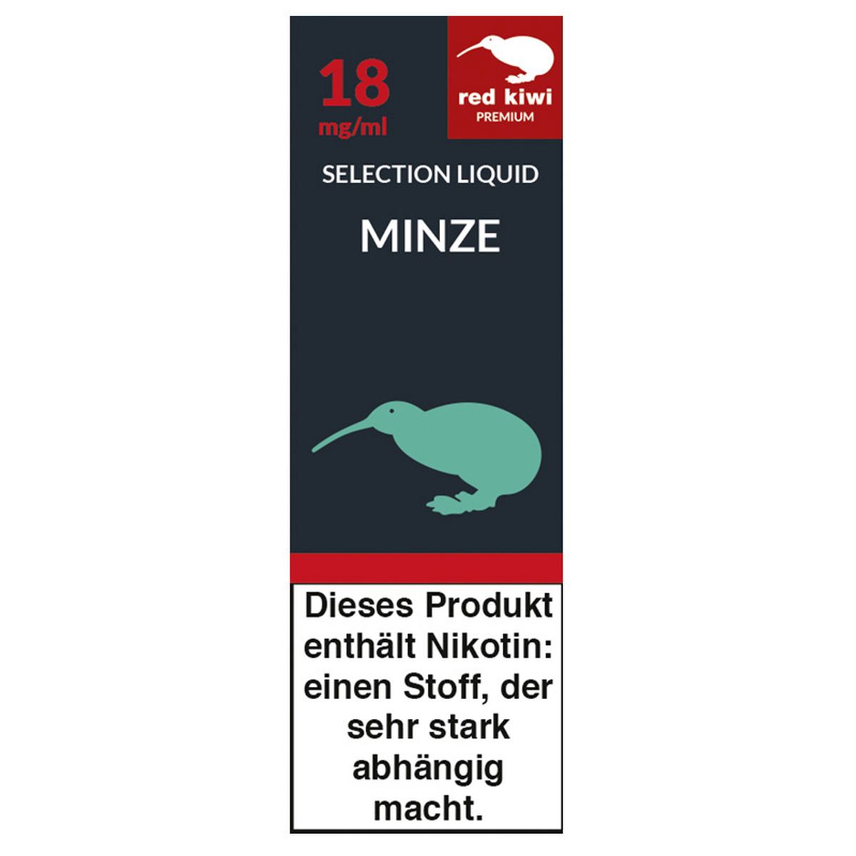 Red Kiwi Red Kiwi eLiquid Selection Minze 18mg Nikotin/ml bei www.Tabakring.de kaufen