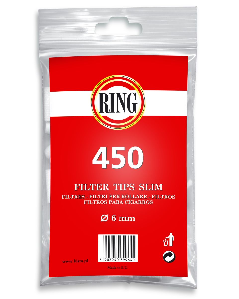Ring Ring Filter Tips Slim 6mm bei www.Tabakring.de kaufen