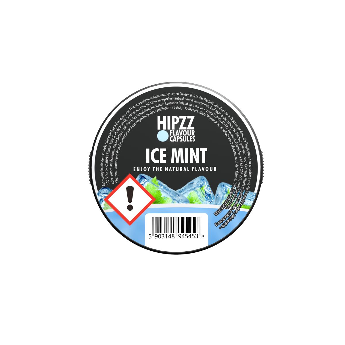 Hipzz Hipzz Flavour Capsules Aromakapseln Ice Mint bei www.Tabakring.de kaufen