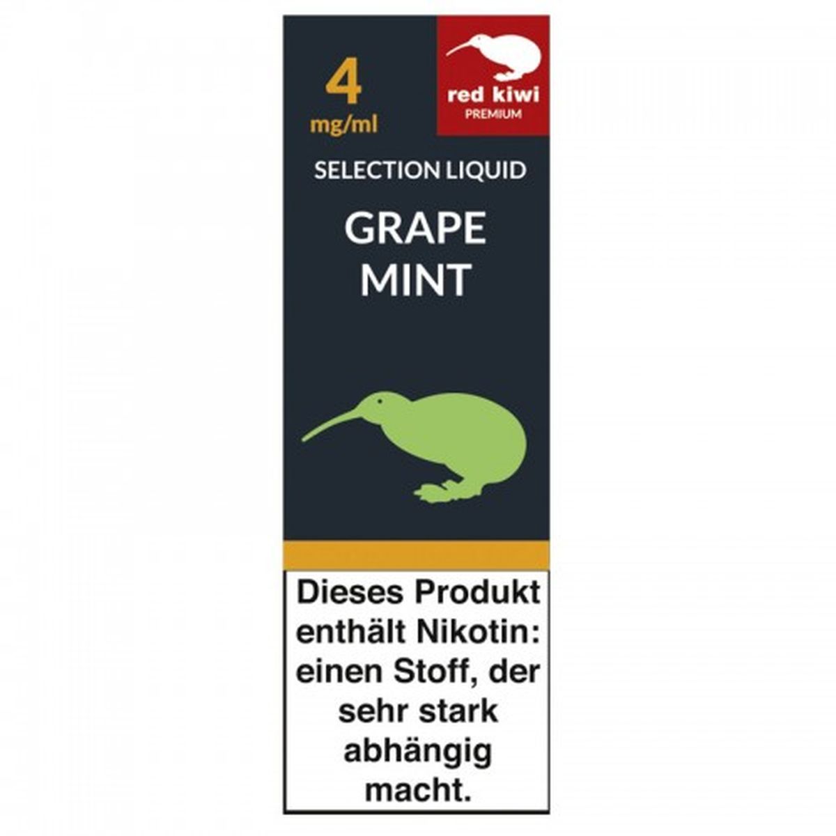 Red Kiwi Red Kiwi eLiquid Selection Grape Mint 4mg Nikotin/ml bei www.Tabakring.de kaufen