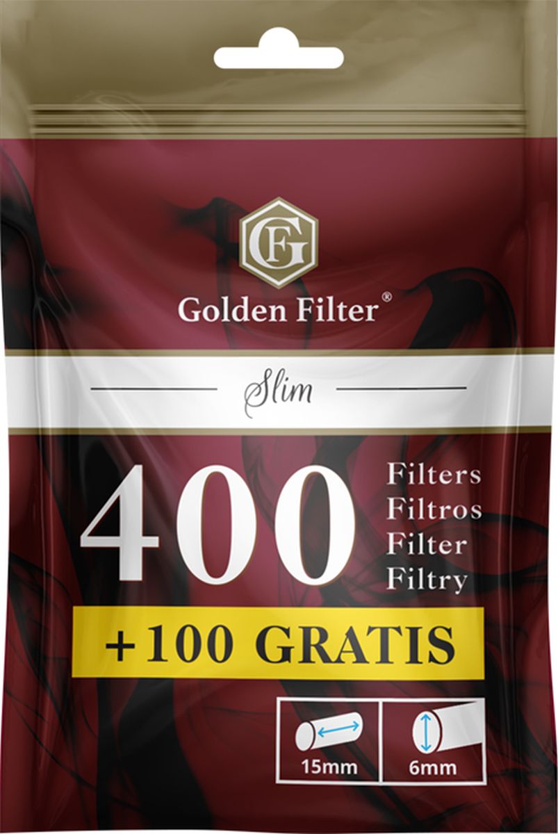 Golden Filter Golden Filter Slim 6mm bei www.Tabakring.de kaufen