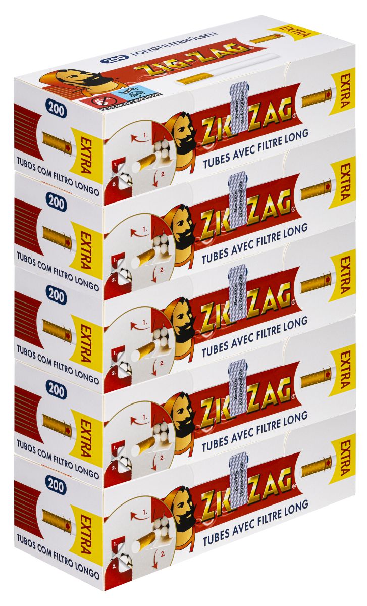 OCB Zig Zag Extra Zigarettenhülsen bei www.Tabakring.de kaufen