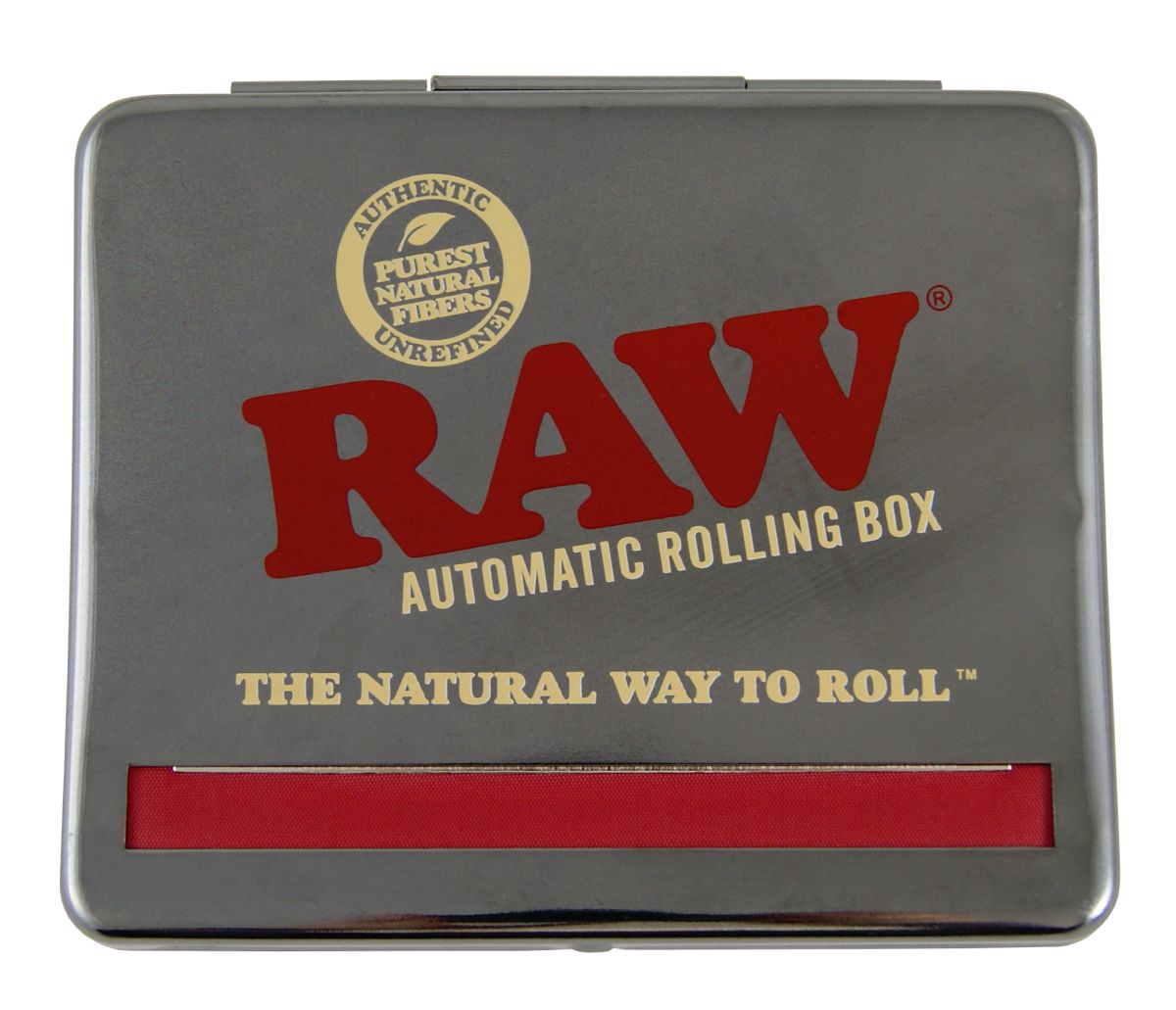 RAW RAW Rolling Box Black Crome 110mm bei www.Tabakring.de kaufen