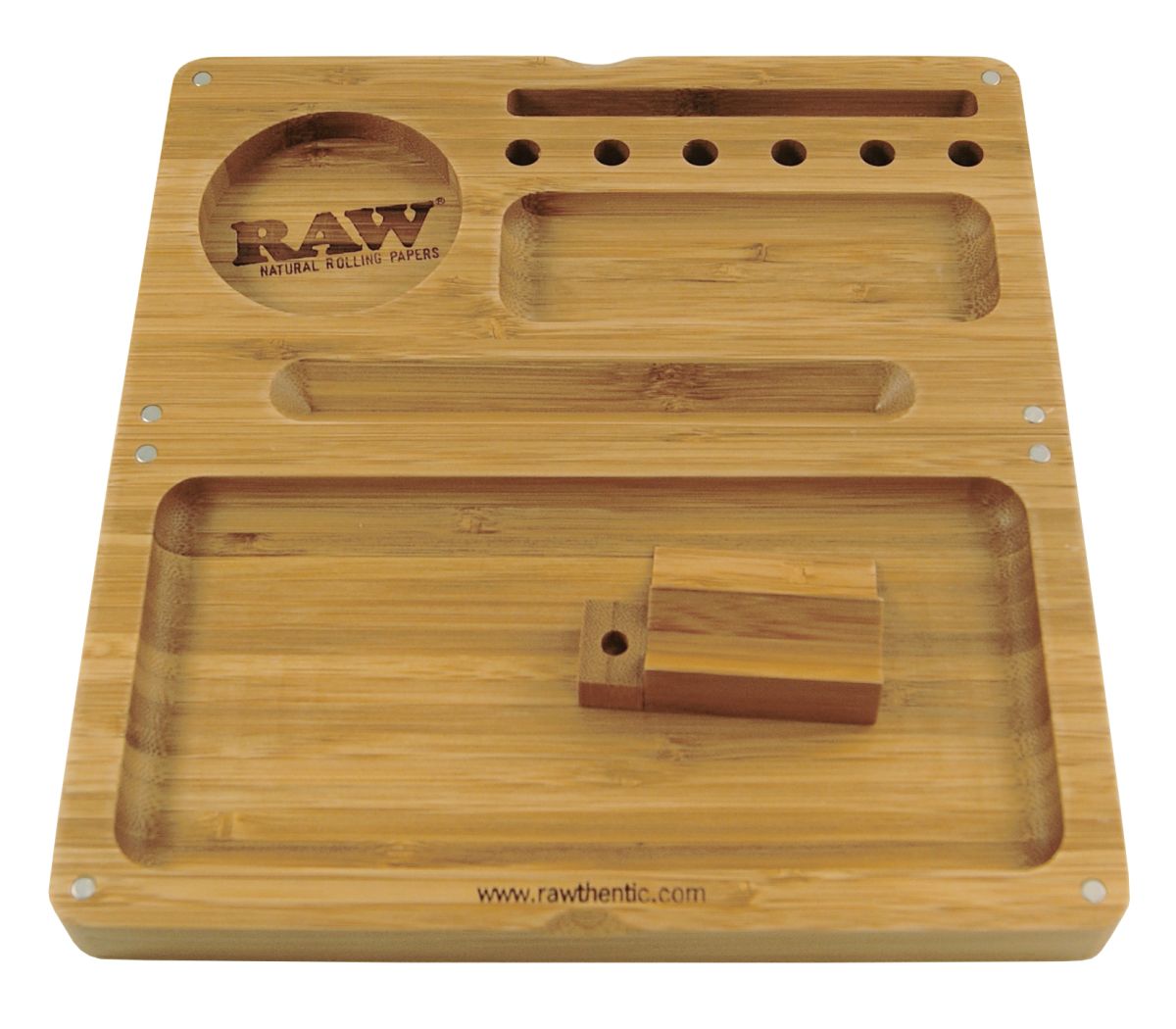 RAW RAW Rolling Tray Drehtablett aus Bambus bei www.Tabakring.de kaufen