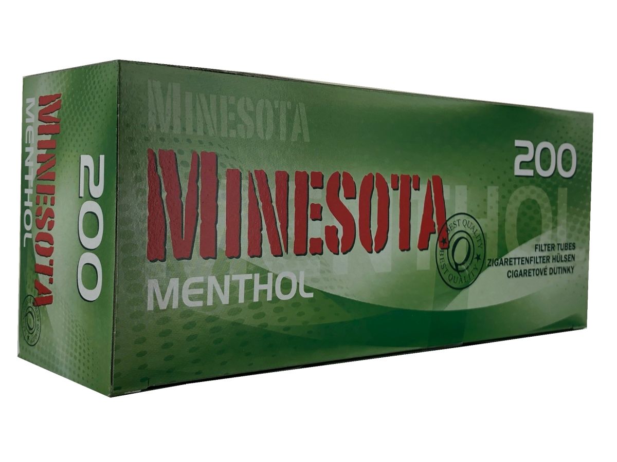 Minesota Minesota Menthol Filterhülsen bei www.Tabakring.de kaufen