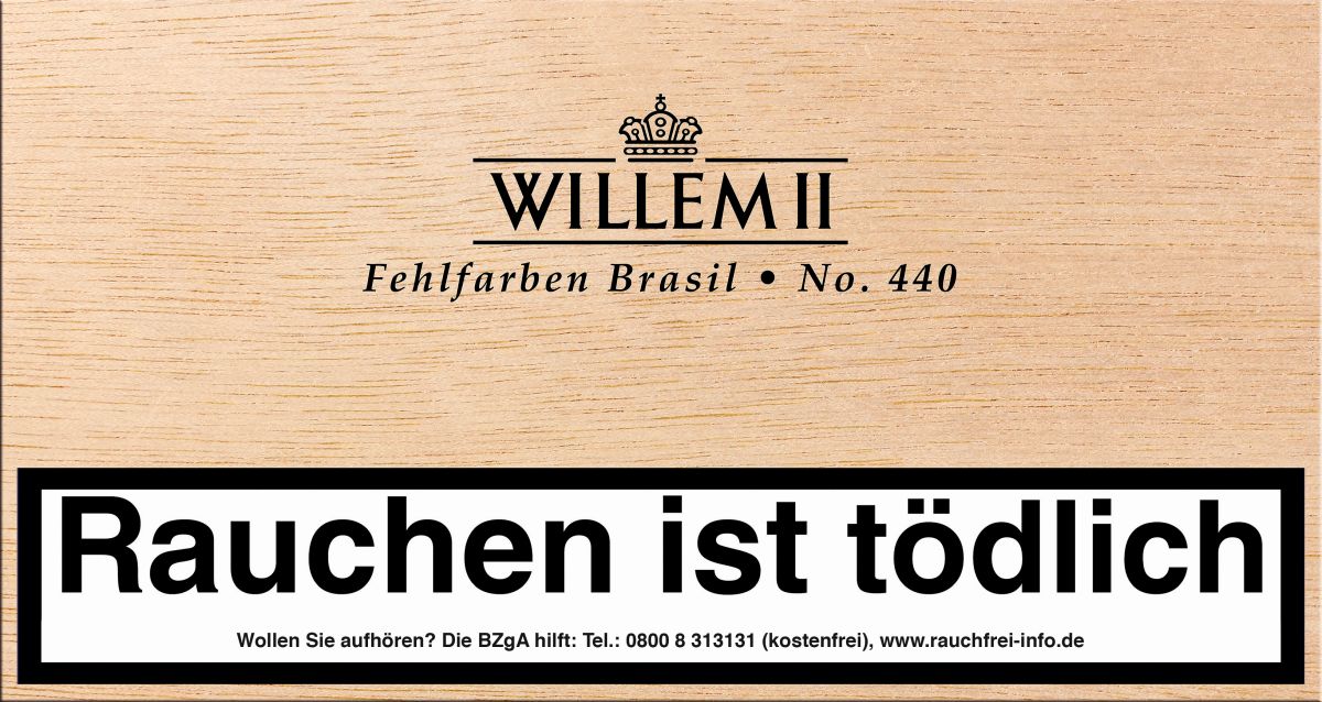 Scandinavian Willem II Fehlfarben 440 Brasil bei www.Tabakring.de kaufen