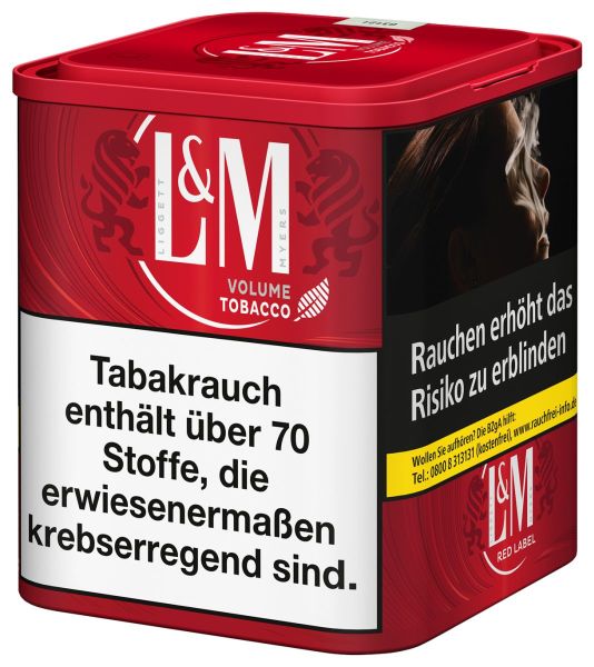 L&M Volumentabak Volume Tobacco Red (Dose á 68 gr.)