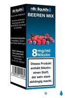 NikoLiquids Beeren Mix Liquid 8mg Nikotin/ml (10 ml)