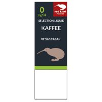 Red Kiwi eLiquid Selection Kaffee Vegas Tabak 0mg Nikotin/ml (10 ml)
