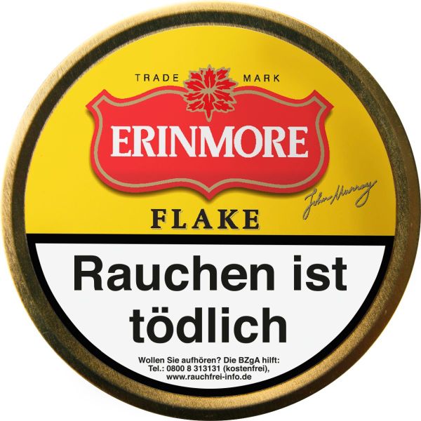 Erinmore Pfeifentabak Flake (Dose á 50 gr.)