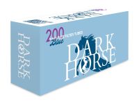 Dark Horse Blue Super Flow mit Acetatfilter Zigarettenhülsen (200 Stück)