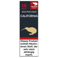 Red Kiwi eLiquid Selection California 18mg Nikotin/ml (10 ml)