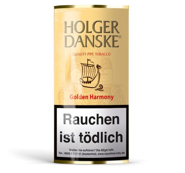 Holger Danske Pfeifentabak Golden Harmony M. V. (Pouch á 40 gr.)
