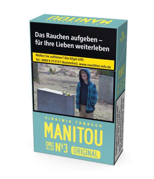 Manitou Zigaretten Original Org Blend No. 3 Sky L-Box (10x20er)