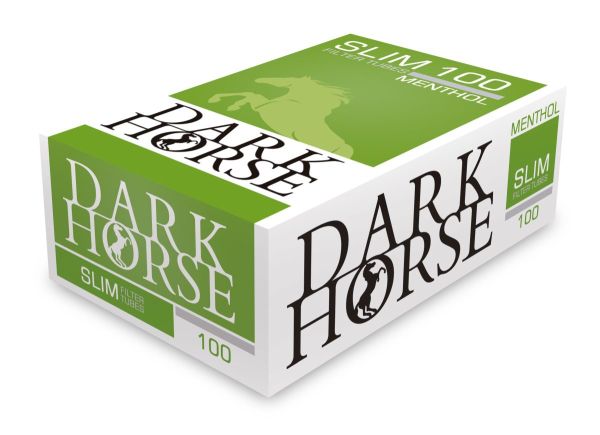 Dark Horse Menthol Slim Zigarettenhülsen (Packung á 100 Stück)