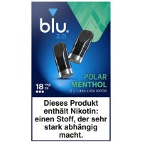 blu 2.0 Liquidpod Polar Menthol 18mg Nikotin 1,9ml (2 Stück)