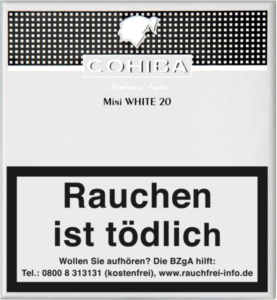 Cohiba Zigarillos Mini White Cigarillos (Packung á 20 Stück)