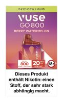 Vuse GO 800 (BOX) Berry Watermelon Einweg E-Zigarette 20mg (1 Stück)