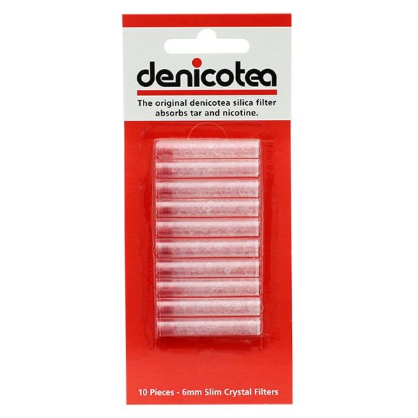 Denicotea Slimline-Filter 6mm (10 Stück)