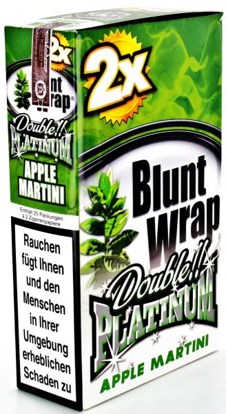 Blunt Wrap Green (25 x 2 Stück)