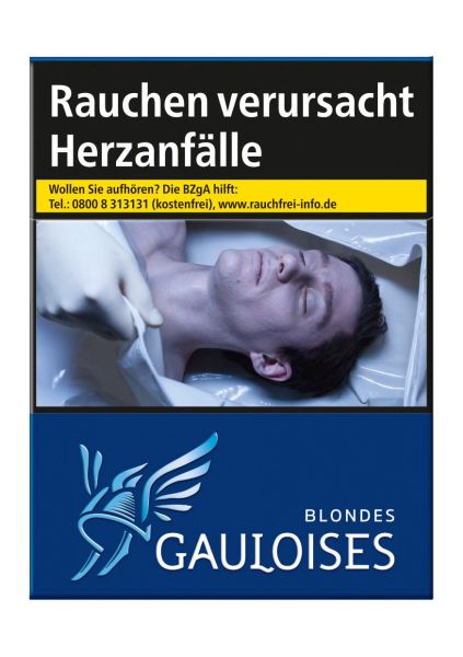 Gauloises Zigaretten Automat Automatenp. Blondes Blau L-Box (20x22er)