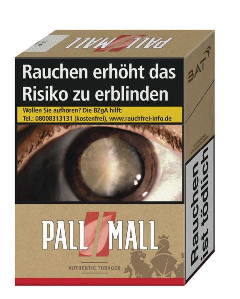 Pall Mall Zigaretten Authentic Red (Giga) (8x27er)