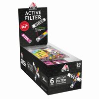 Gizeh Active Filter Mix 6mm 50er (10 x 50 Stück)