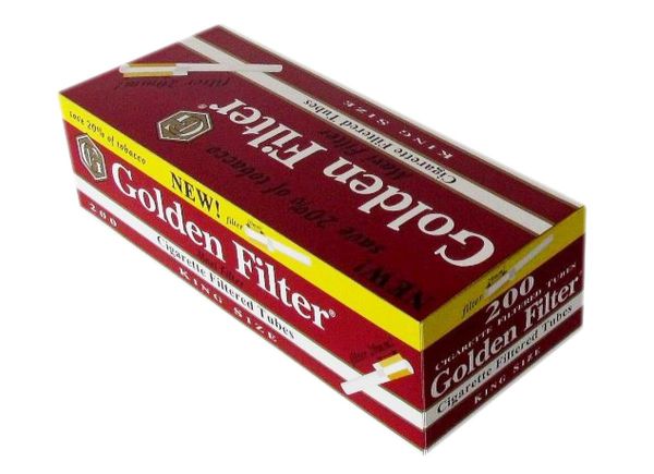 Golden Filter King Size Maxi Filter 20mm (200 Stück)