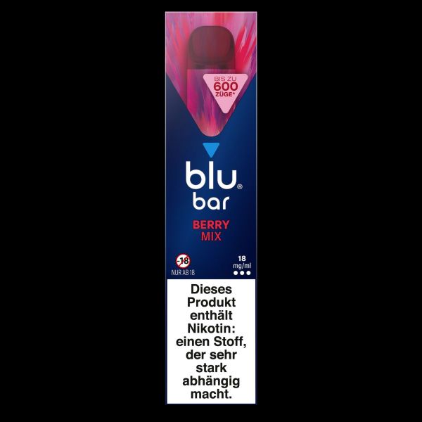 blu bar Berry Mix Einweg E-Zigarette 18mg (1 Stück)