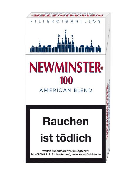 Villiger Zigarillos Newminster American Blend 100mm (10x17 Stück)