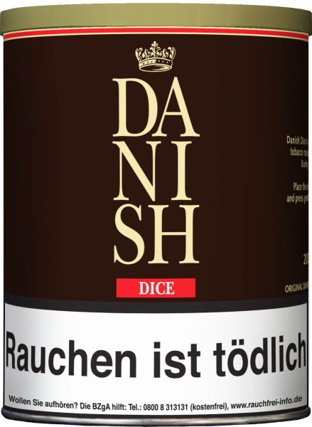 Danish Pfeifentabak Dice (Dose á 200 gr.)