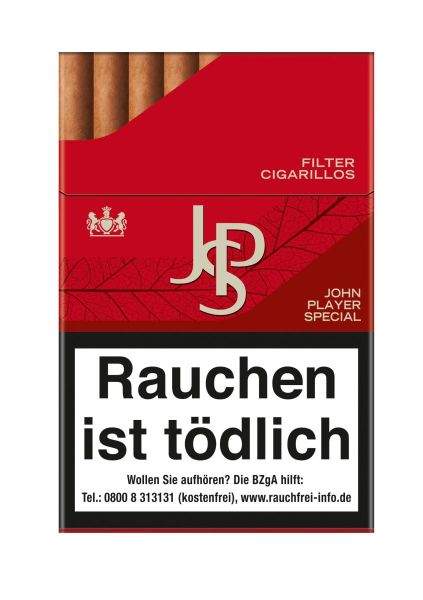 JPS Zigarillos Red Filter Cigarillos (10x17 Stück)