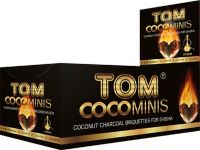 Tom Cococha Gold Minis 9er Shisha Hookah Kohle (9 Stück)