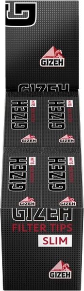 Gizeh Black Filter Tips Slim (24 x 35 Stück)
