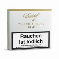 Davidoff Zigarren Mini Cigarillos Gold (Packung á 20 Stück)