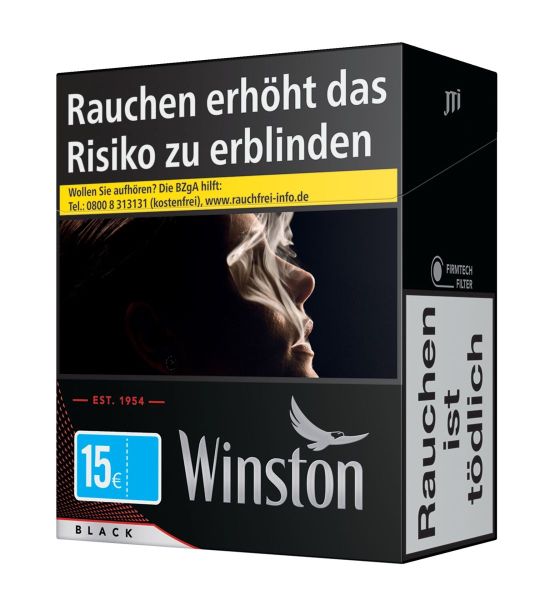 Winston Zigaretten Black 5XL (4x43er)